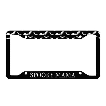 Spooky Mama License Plate Frames