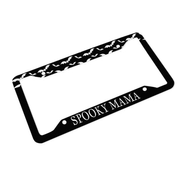 Spooky Mama License Plate Frames